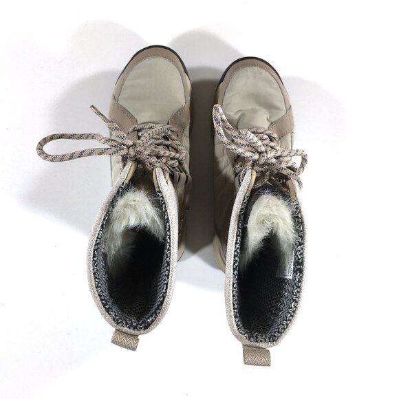 Columbia Meadows Omni Heat Winter Snow Boots Womens Size 7.5 Beige BL5967-271 - Picture 4 of 9